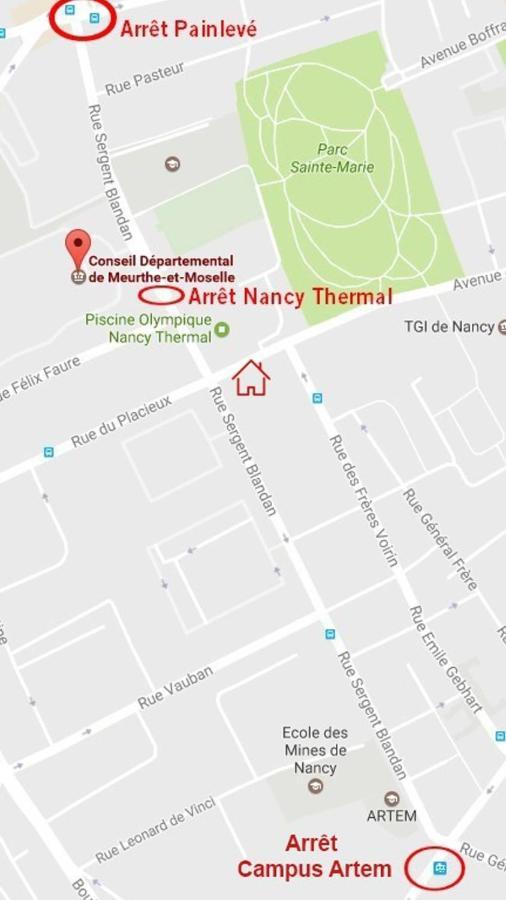 Le Palais Des Thermes Nancy Exterior foto
